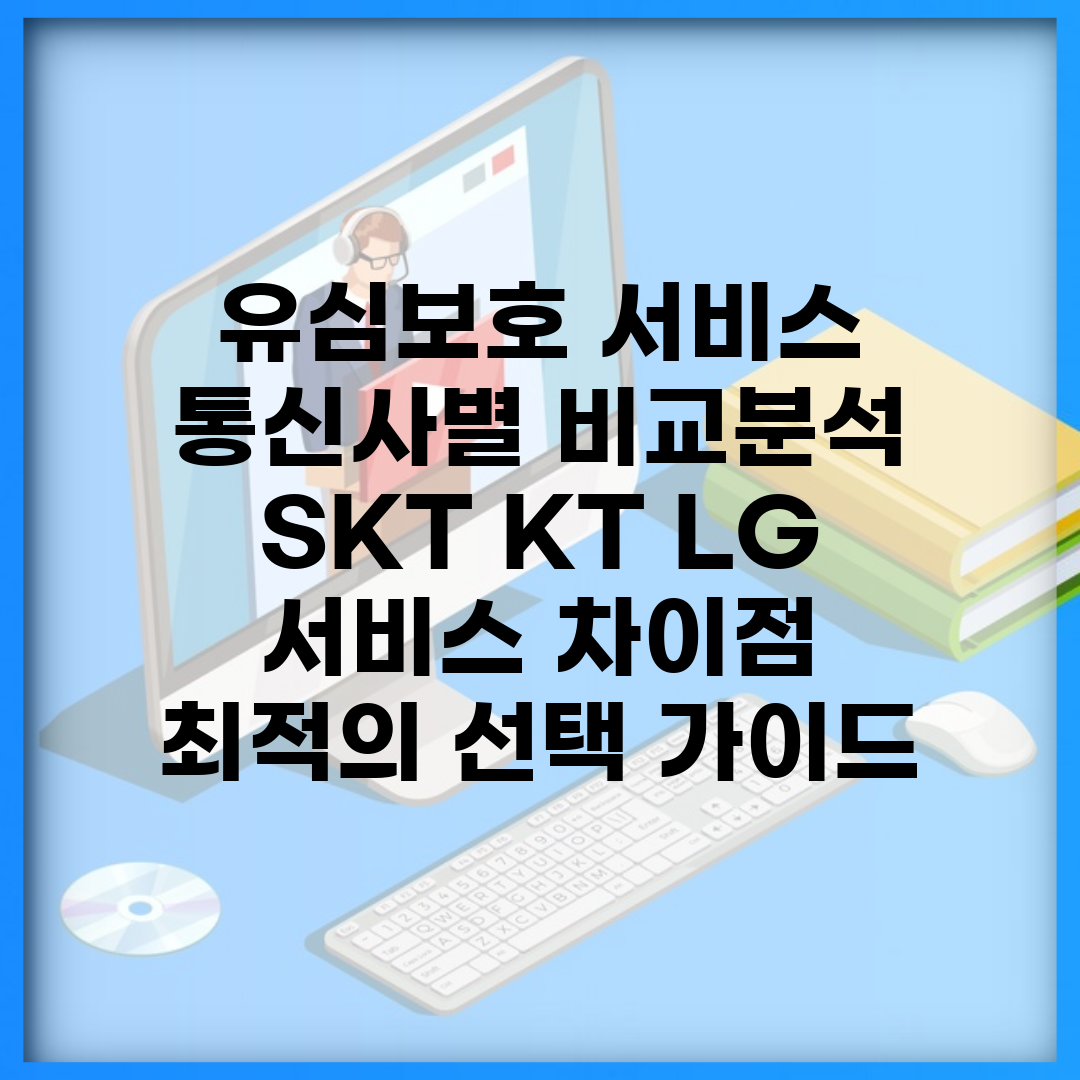 유심보호 서비스 통신사별 비교분석 | SKT KT LG 서비스 차이점 | 최적의 선택 가이드