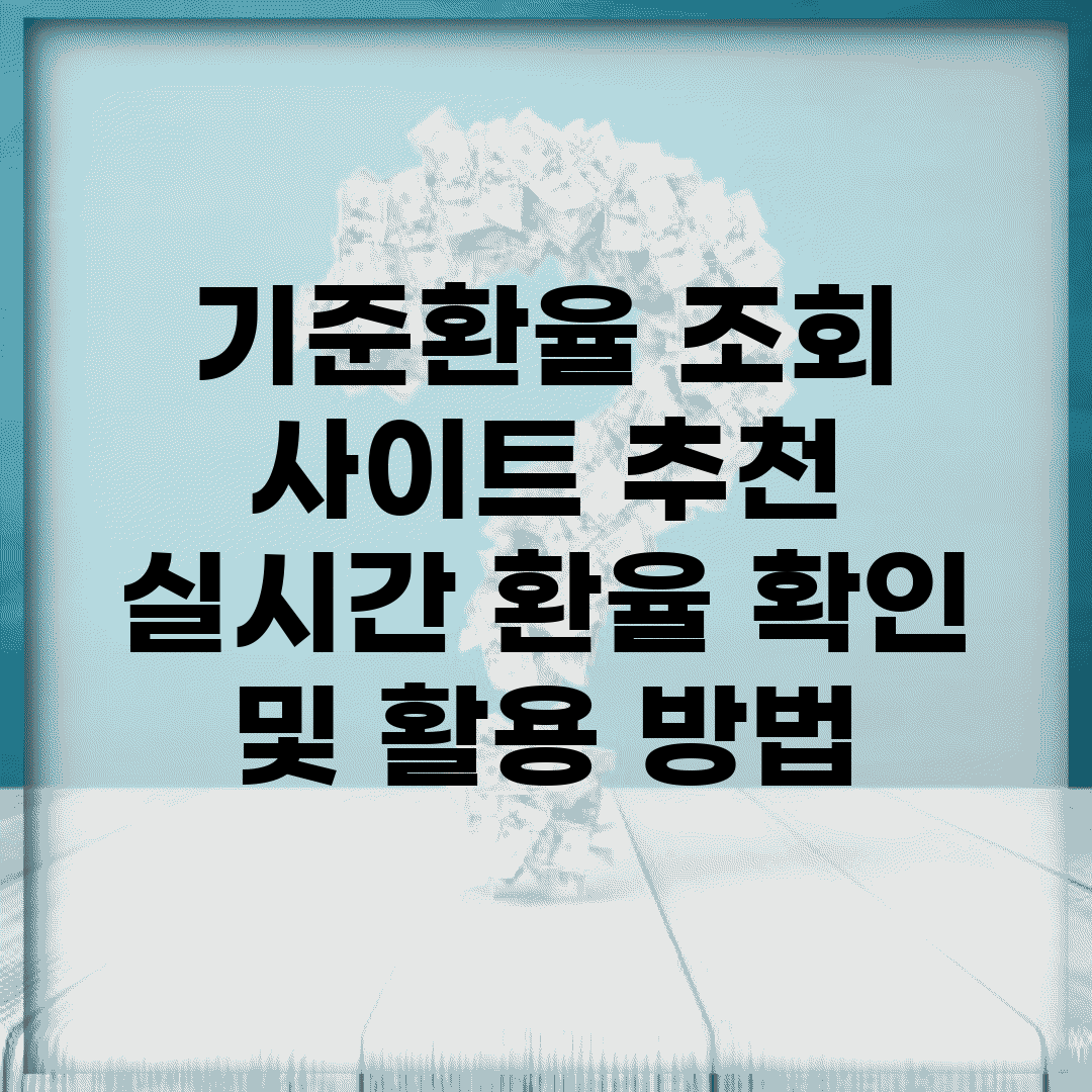기준환율 조회 사이트 추천 | 실시간 환율 확인 및 활용 방법