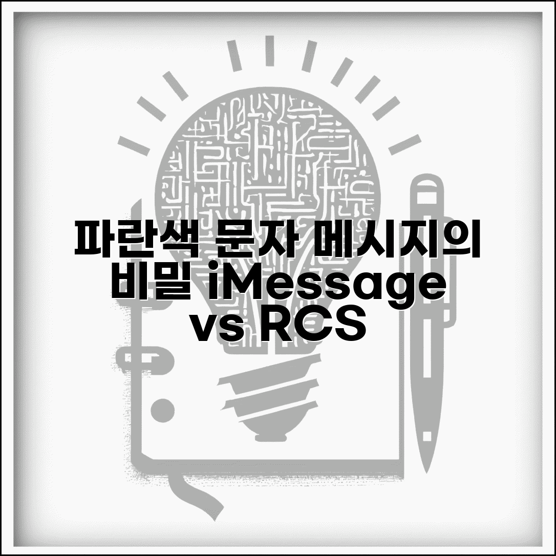 문자메세지 파란색 의미 | 아이폰 iMessage + 안드로이드 RCS