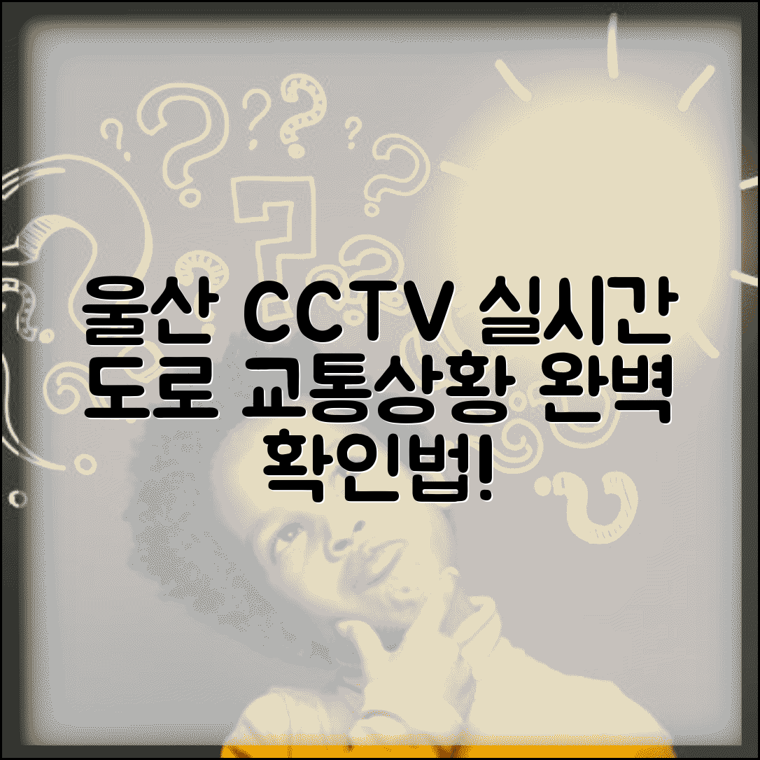 울산 cctv 실시간 교통상황 도로정보 | 울산시 실시간 CCTV 완벽 확인법