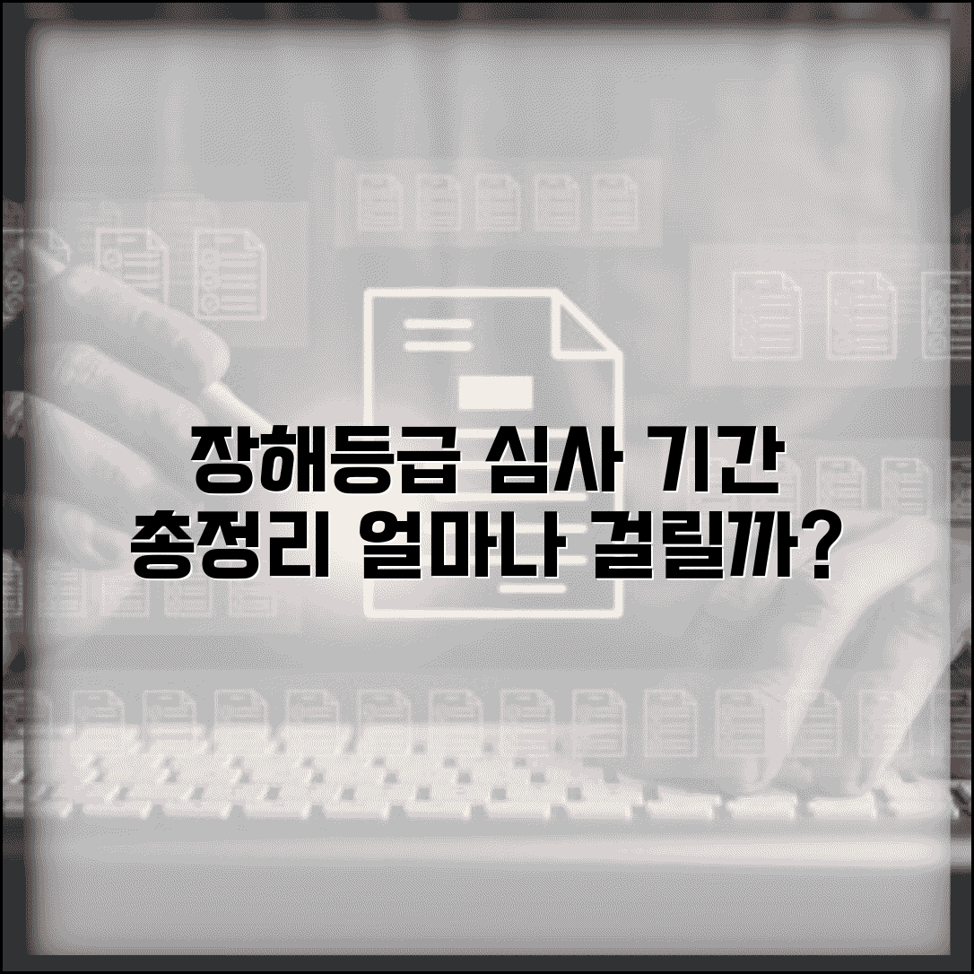 장해등급 심사 기간 | 장해등급 판정 소요시간