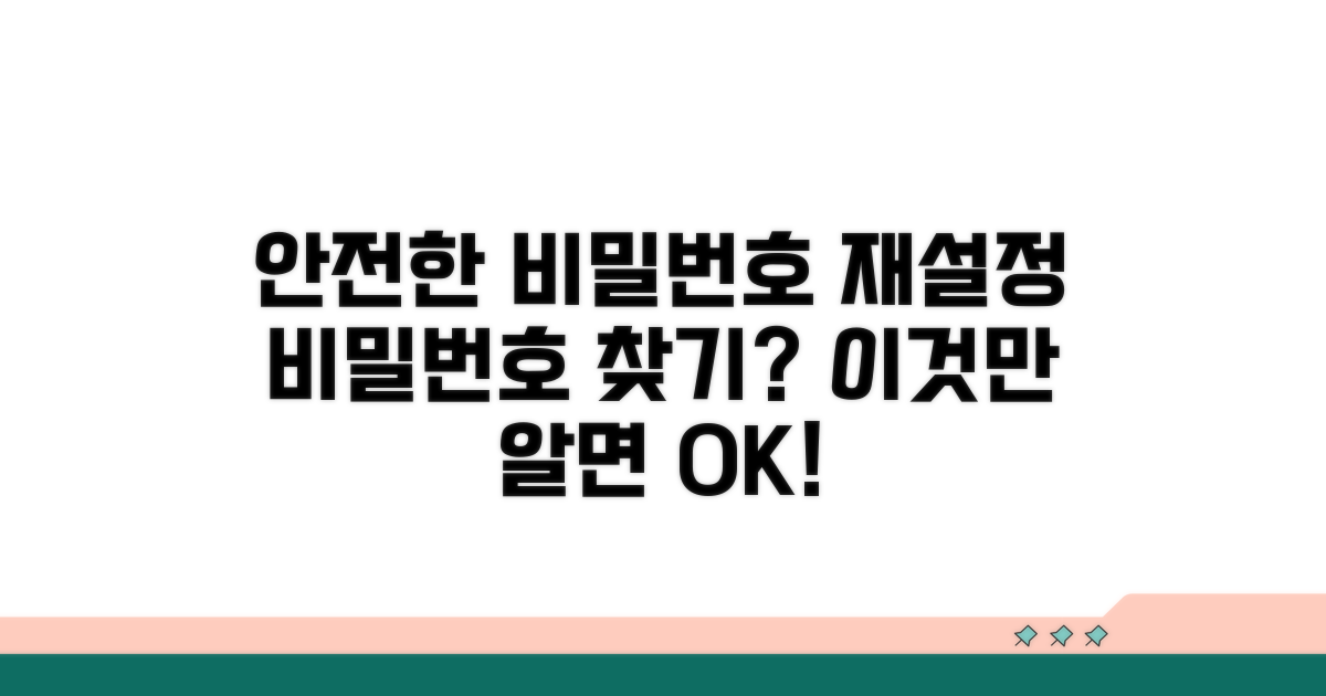 안전하게 비밀번호 재설정하기