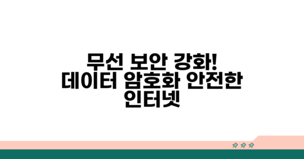 무선 인터넷 데이터 암호화