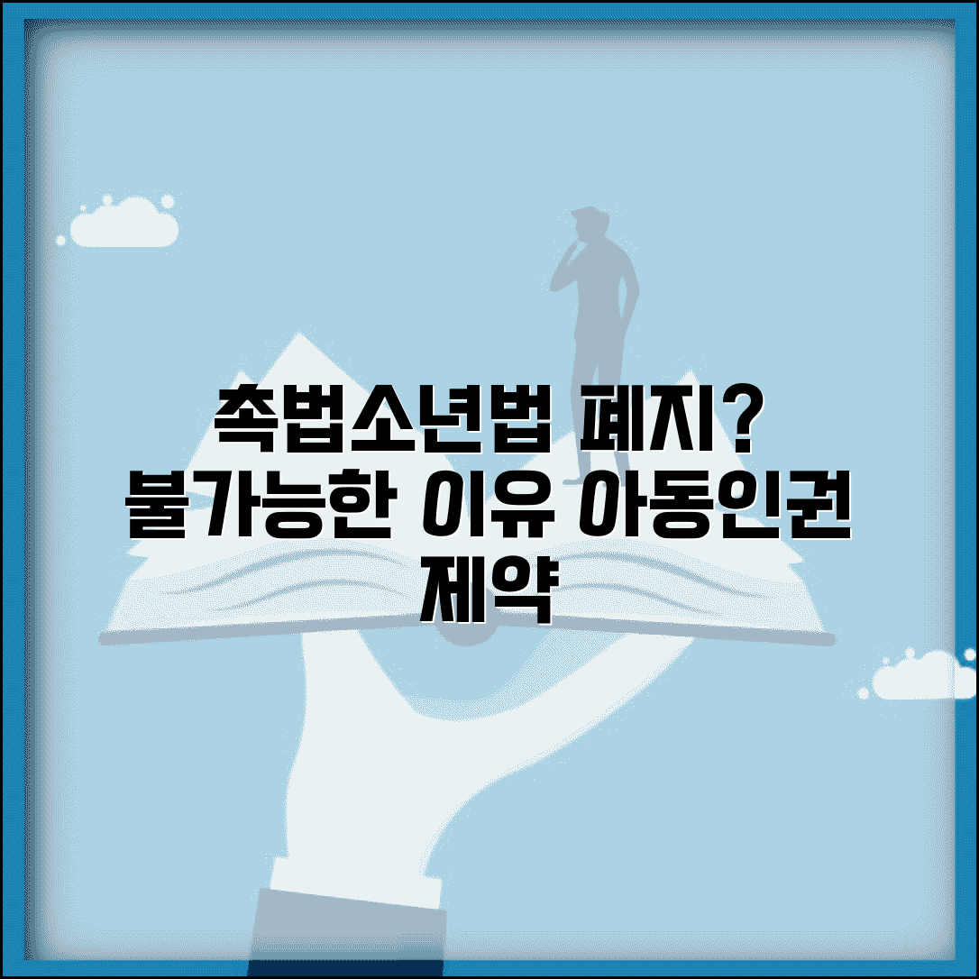 촉법소년법 폐지 불가능한 이유 | 국제법과 아동 인권 측면에서 본 제약 사항