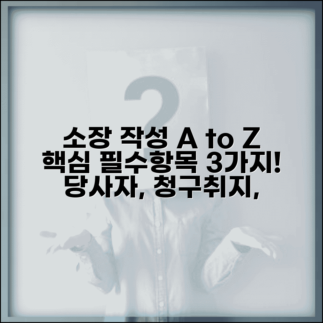소장 작성 필수사항 | 민사소송 소장 작성시 당사자 청구취지 청구원인 기재