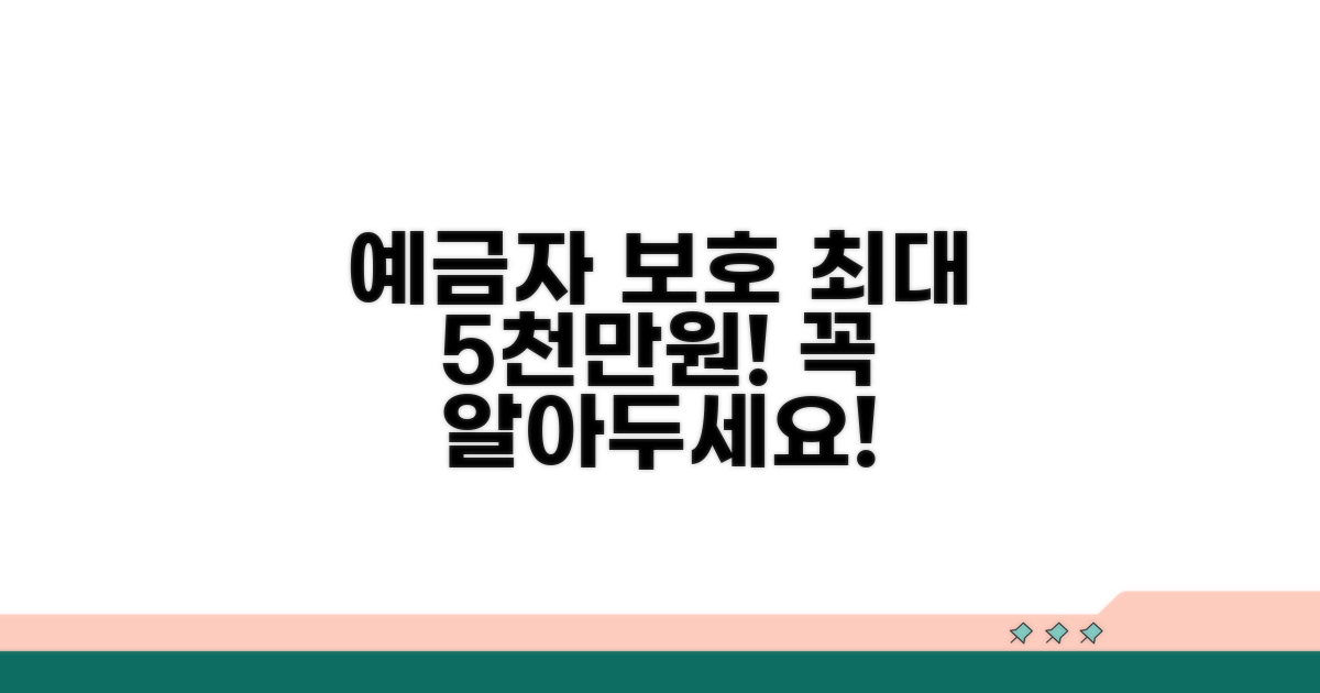 예금자 보호 한도와 혜택 알아보기