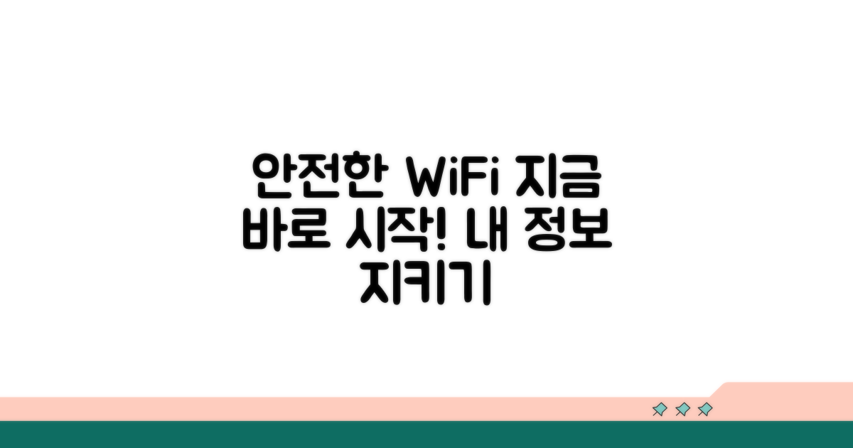 안전한 와이파이, 지금 바로 시작!