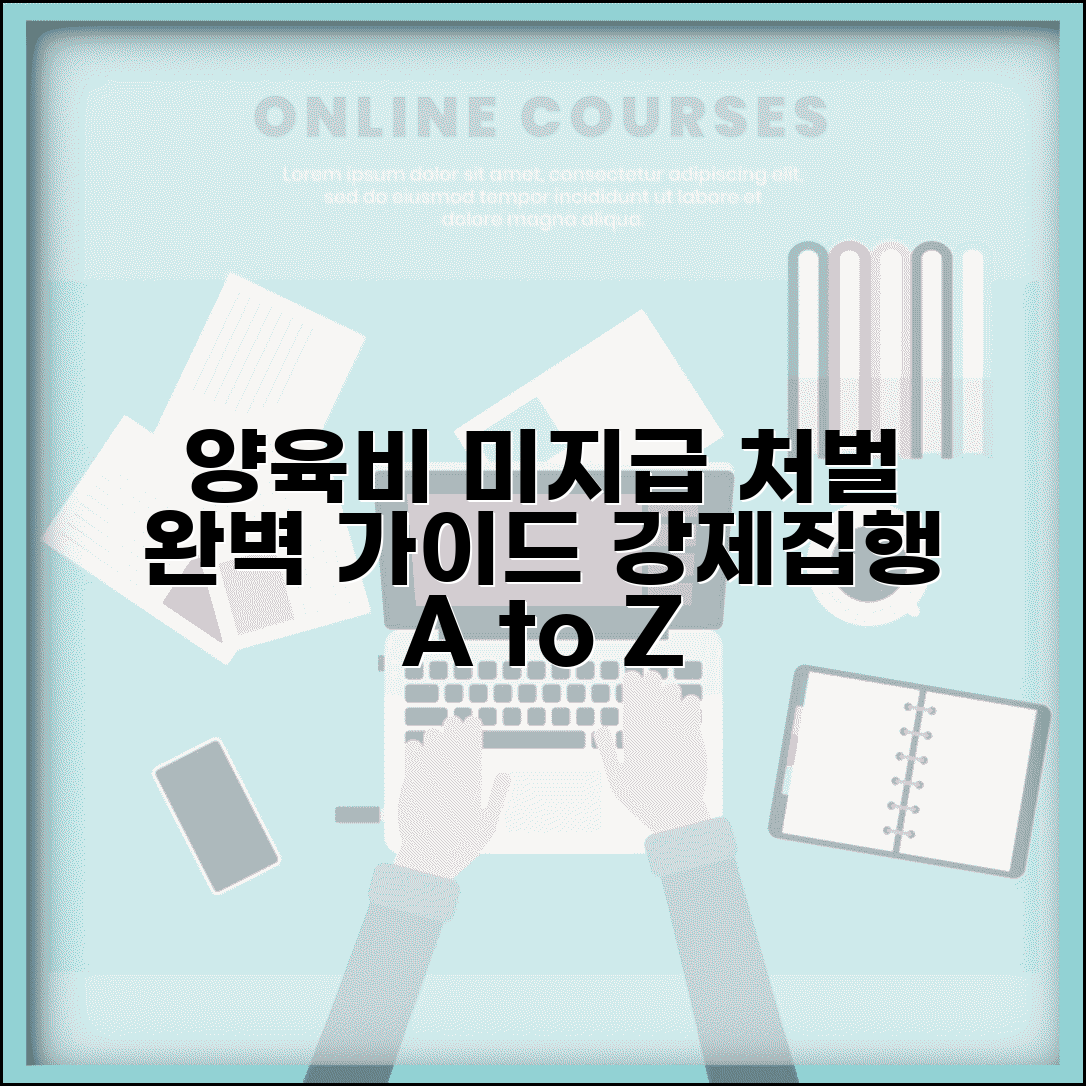 양육비 미지급 처벌방법 법정 | 감치명령부터 재산조회까지 강제집행 단계별 절차