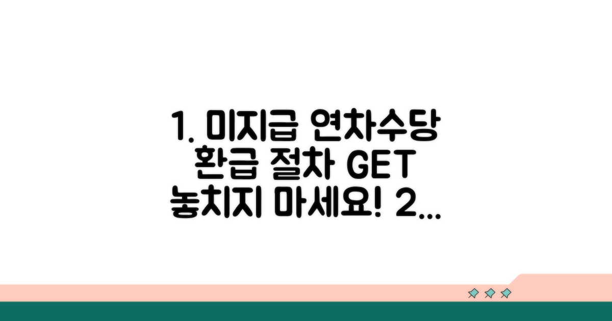 미지급 연차수당, 구제 절차 알아보기