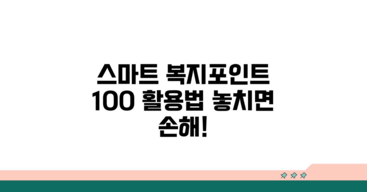 스마트하게 복지포인트 활용하기