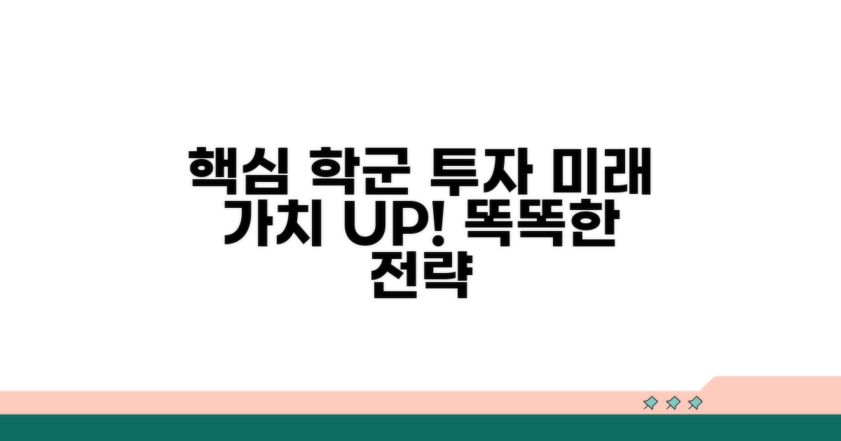 미래 가치 높이는 학군 투자 전략