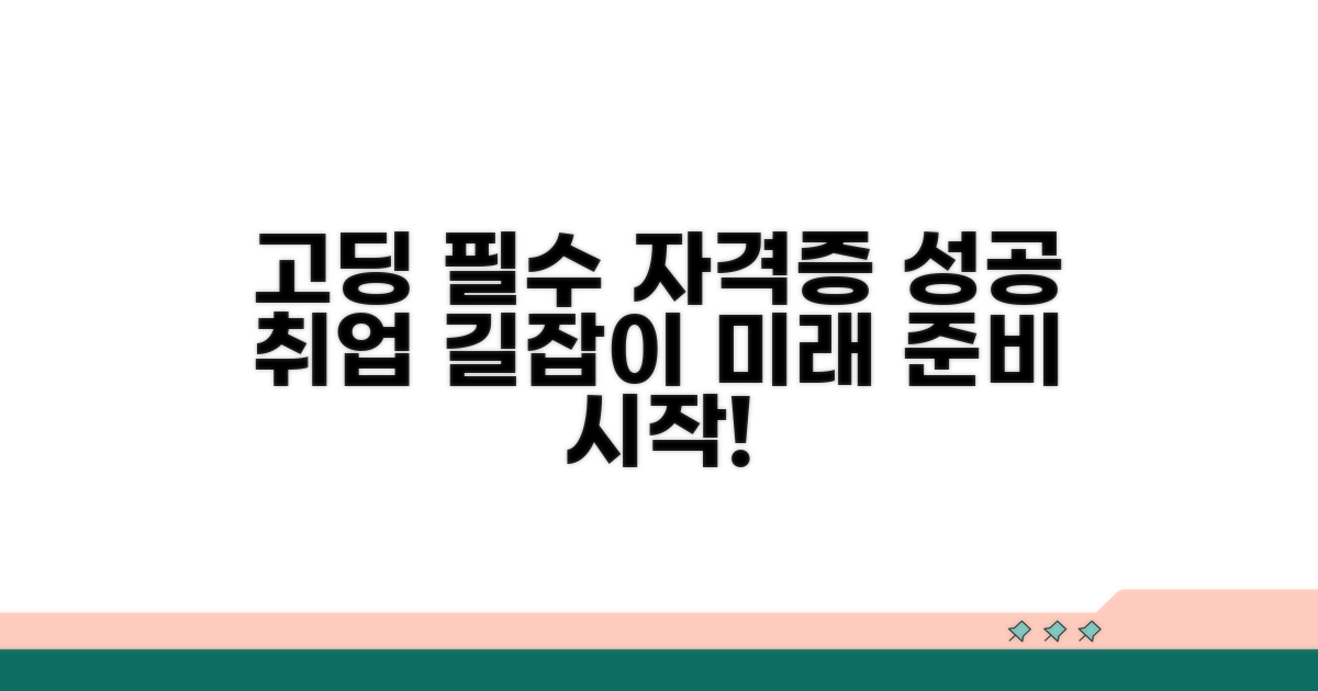 고등학생에게 유용한 자격증