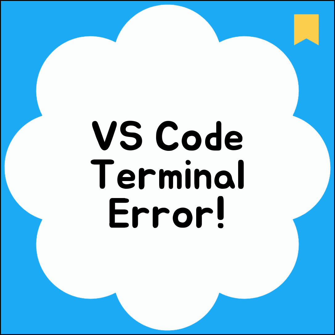 Visual Studio Code 터미널 오류 | VS Code 통합 터미널 실행 안됨