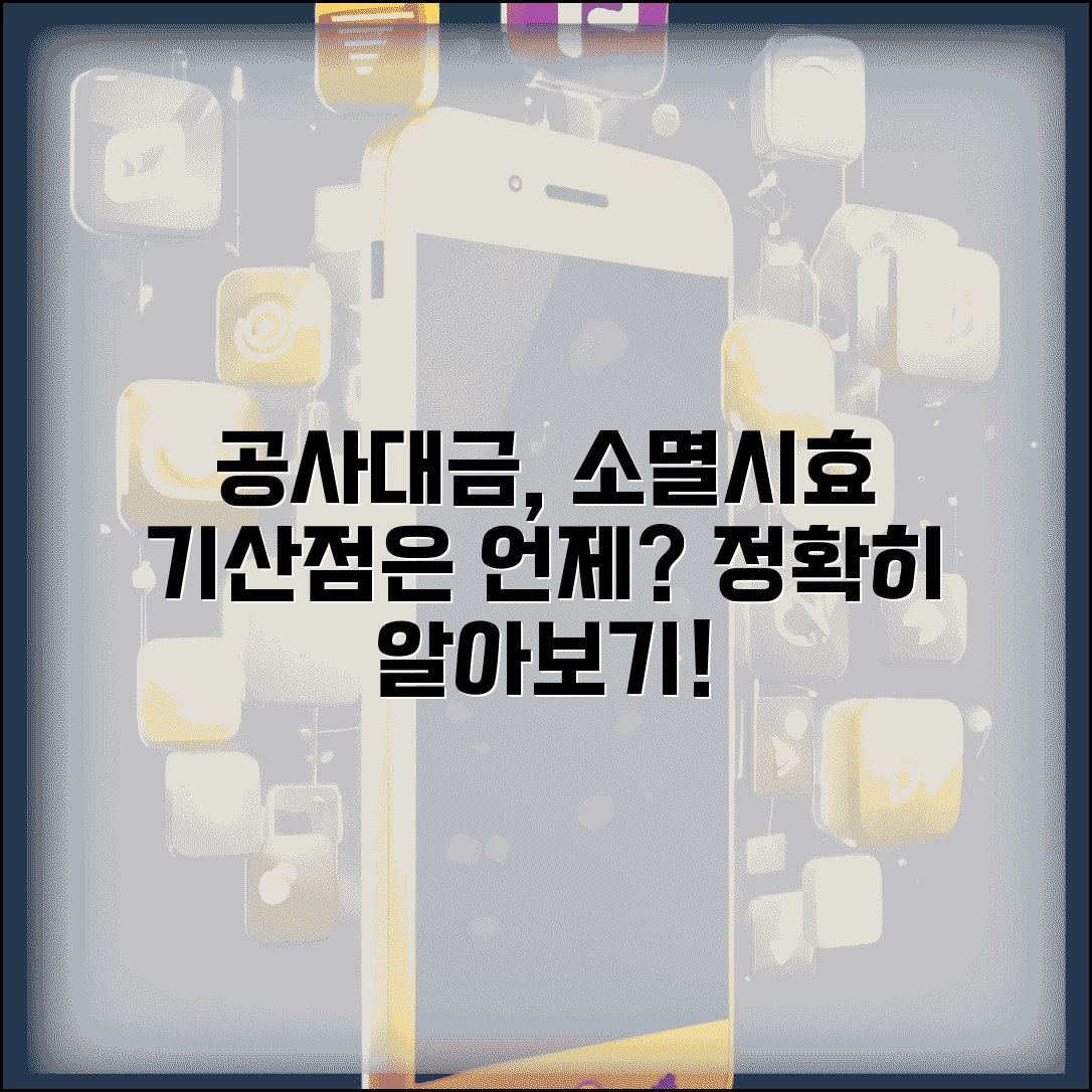 공사대금채권 소멸시효 기산점 | 언제부터 시효가 진행되는지 판단