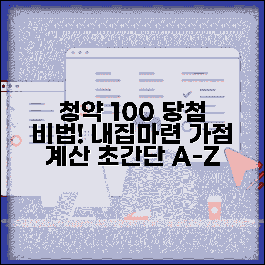 청약 당첨 확률 높이는법 | 아파트 청약 가점 계산