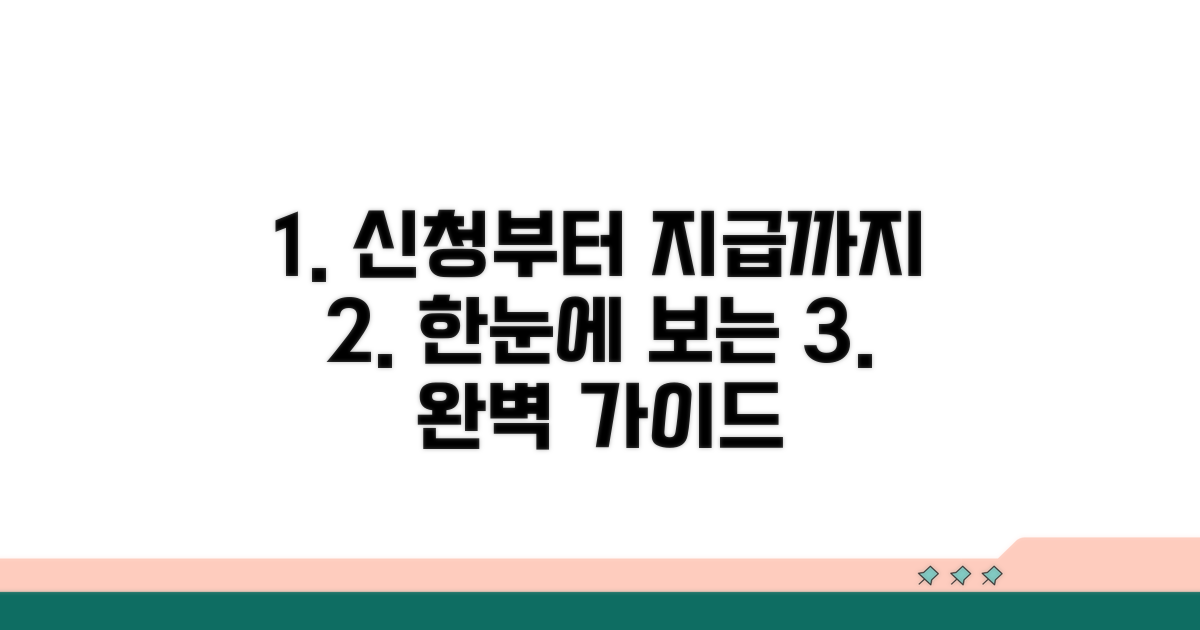 온라인 신청부터 지급까지 단계별 가이드
