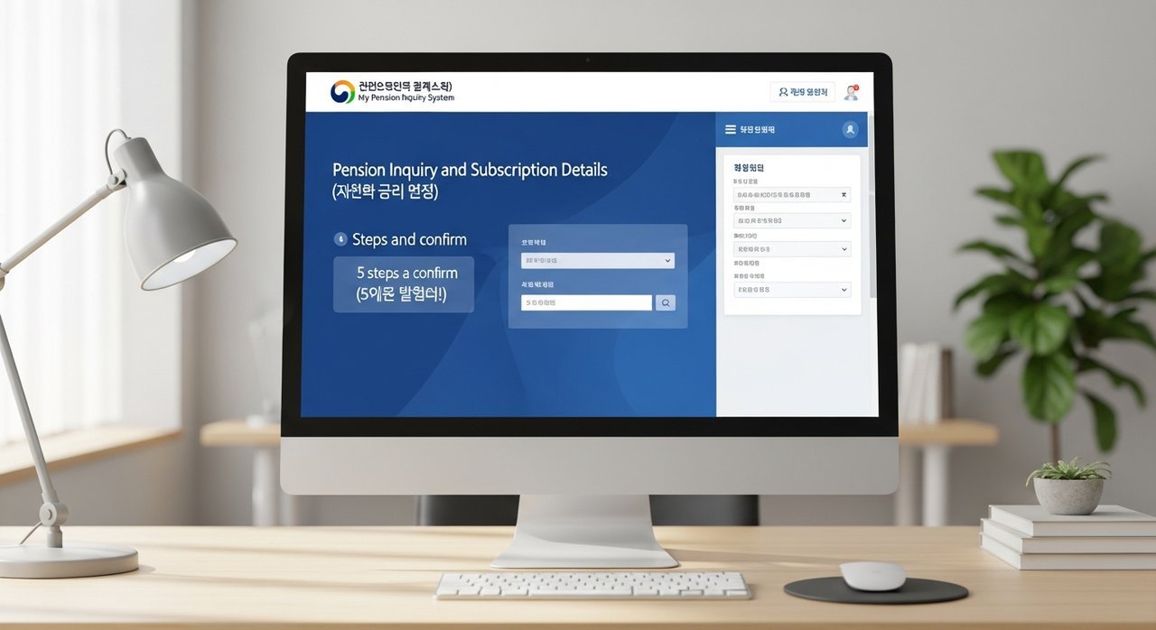 국민연금 조회 가입내역, 국민연금공단 내연금 조회 시스템 5단계로 확인!